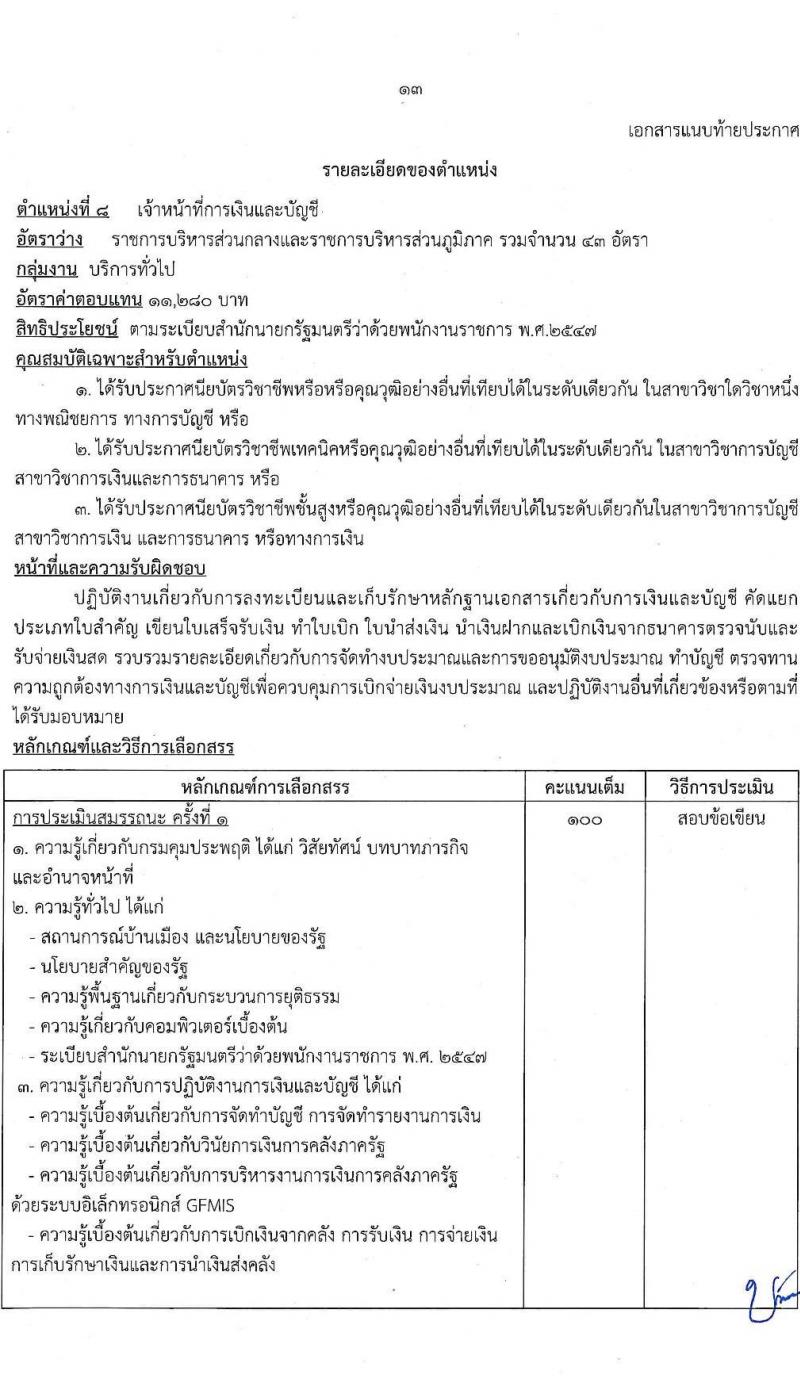 กรมคุมประพฤติ รับสมัครบุคคลเพื่อเลือกสรรเป็นพนักงานราชการทั่วไป จำนวน 8 ตำแหน่ง ครั้งแรก 127 อัตรา (วุฒิ ปวช. ปวส. ป.ตรี) รับสมัครสอบทางอินเทอร์เน็ต ตั้งแต่วันที่ 1-23 ธ.ค. 2564