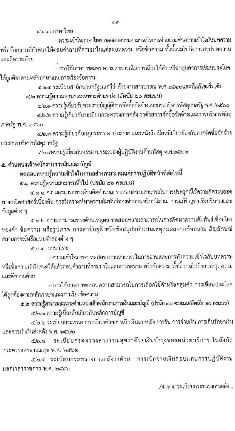 สาธารณสุขจังหวัดร้อยเอ็ด รับสมัครบุคคลเพื่อเลือกสรรเป็นพนักงานราชการทั่วไป จำนวน 6 ตำแหน่ง 11 อัตรา (วุฒิ ปวส. ป.ตรี) รับสมัครสอบตั้งแต่วันที่ 29 พ.ย. – 3 ธ.ค. 2564