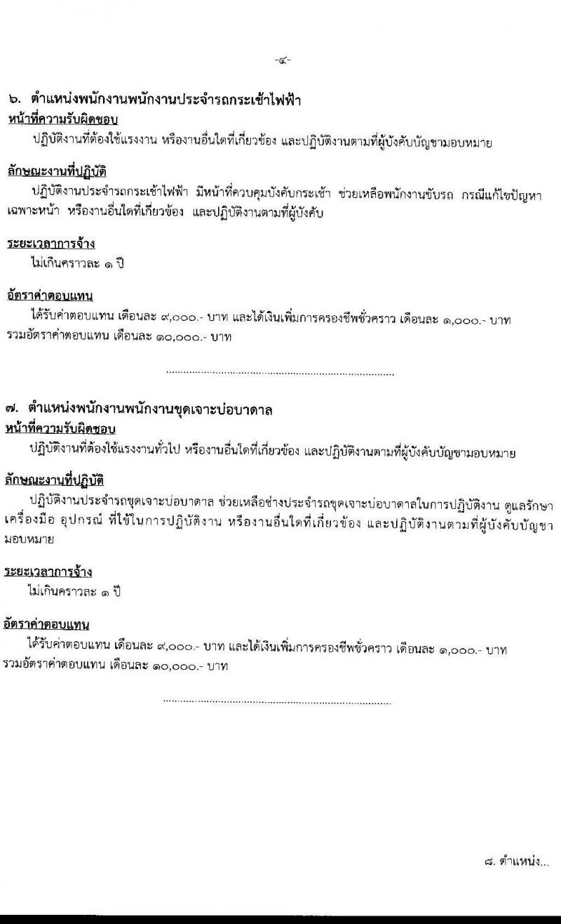 องค์การบริหารส่วนจังหวัดเชียงใหม่ รับสมัครสรรหาและเลือกสรรบุคคลทั่วไป เพื่อจ้างเป็นพนักงานจ้าง จำนวน 13 ตำแหน่ง 61 อัตรา (ไม่ต้องใช้วุฒิ) รับสมัครสอบตั้งแต่วันที่ 15-24 ธ.ค. 2564