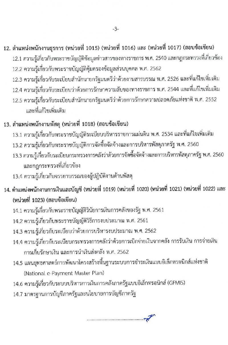 กรมศิลปากร รับสมัครบุคคลเพื่อเลือกสรรเป็นพนักงานราชการทั่วไป จำนวน 24 อัตรา (วุฒิ ปวช. ปวส. ป.ตรี) รับสมัครสอบทางอินเทอร์เน็ต ตั้งแต่วันที่ 15-26 ธ.ค. 2564