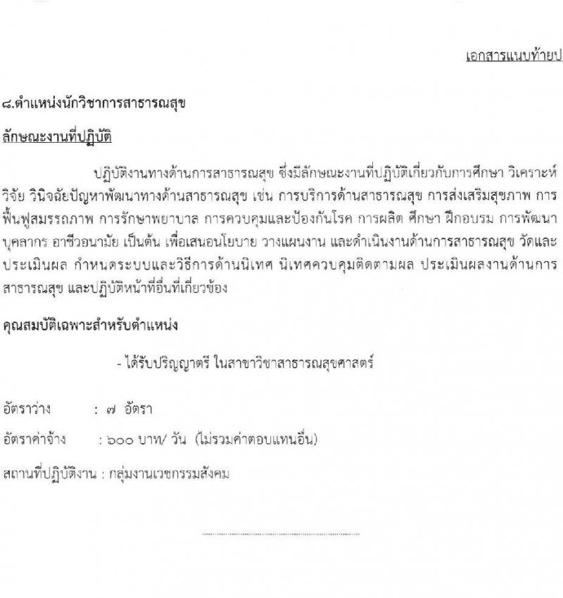 โรงพยาบาลมหาราชนครราชสีมา รับสมัครสอบคัดเลือกบุคคลเพื่อจ้างเป็นลูกจ้างชั่วคราว จำนวน 8 ตำแหน่ง 24 อัตรา (วุฒิ ม.ต้น ปวช. ปวส. ป.ตรี) รับสมัครสอบตั้งแต่วันที่ 20-24 ธ.ค. 2564