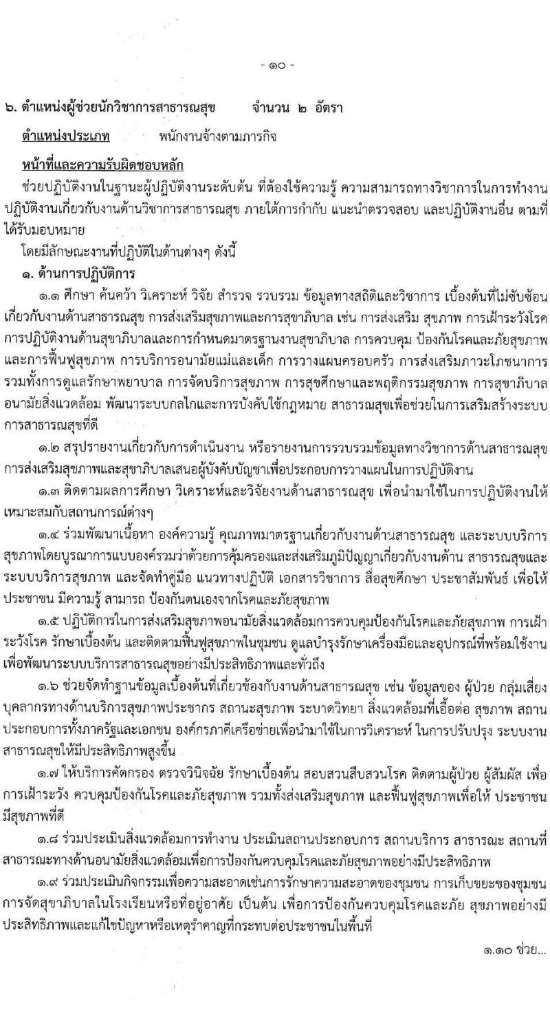 องค์การบริหารส่วนจังหวัดฉะเชิงเทรา รับสมัครสรรหาและเลือกสรรเพื่อเป็นพนักงานจ้างตามภารกิจ จำนวน 10 ตำแหน่ง 31 อัตรา (วุฒิ  ไม่ต่ำกว่า ป.ตรี) รับสมัครสอบตั้งแต่วันที่ 16-24 ธ.ค. 2564
