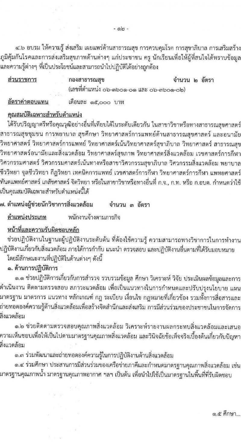 องค์การบริหารส่วนจังหวัดฉะเชิงเทรา รับสมัครสรรหาและเลือกสรรเพื่อเป็นพนักงานจ้างตามภารกิจ จำนวน 10 ตำแหน่ง 31 อัตรา (วุฒิ  ไม่ต่ำกว่า ป.ตรี) รับสมัครสอบตั้งแต่วันที่ 16-24 ธ.ค. 2564