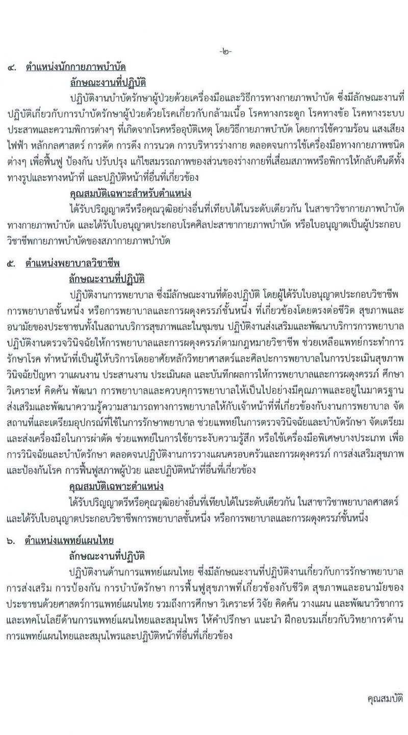 สาธารณสุขจังหวัดปทุมธานี รับสมัครบุคคลเป็นพนักงานกระทรวงสาธารณสุขทั่วไป จำนวน 21 ตำแหน่ง 69 อัตรา (วุฒิ ม.ต้น ม.ปลาย ปวช. ปวส. ป.ตรี) รับสมัครสอบตั้งแต่วันที่ 24-30 ธ.ค. 2564