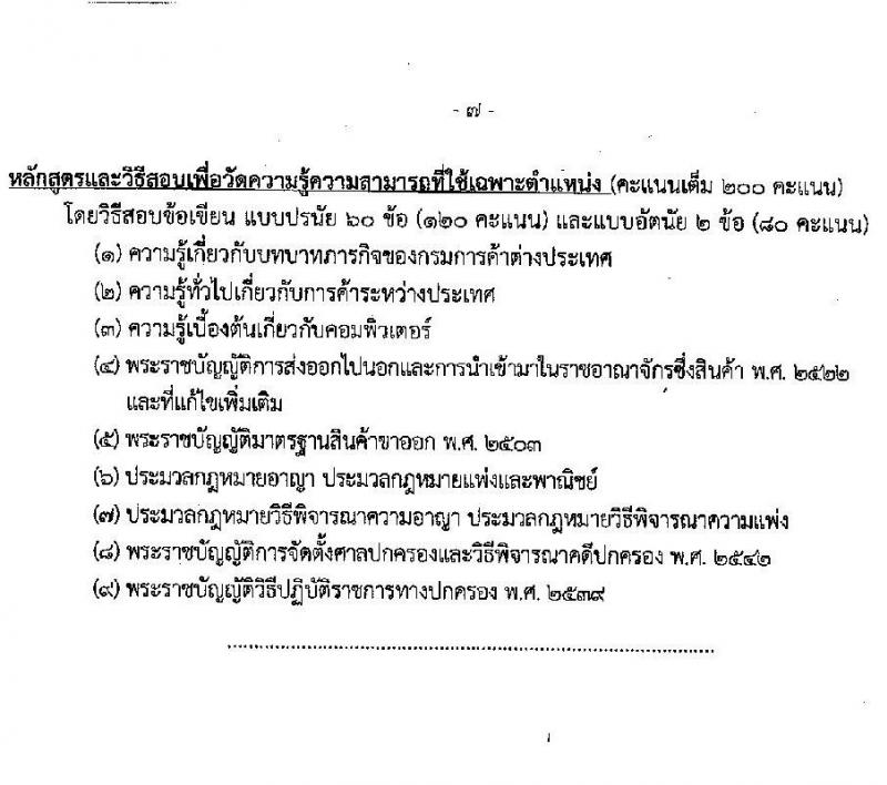 กรมการค้าระหว่างประเทศ รับสมัครสอบแข่งขันเพื่อบรรจุและแต่งตั้งบุคคลเข้ารับราชการ จำนวน 3 ตำแหน่ง ครั้งแรก 9 อัตรา (วุฒิ ปวส. หรือเทียบเท่า, ป.ตรี) รับสมัครสอบทางอินเทอร์เน็ต ตั้งแต่วันที่ 4-31 ม.ค. 2565