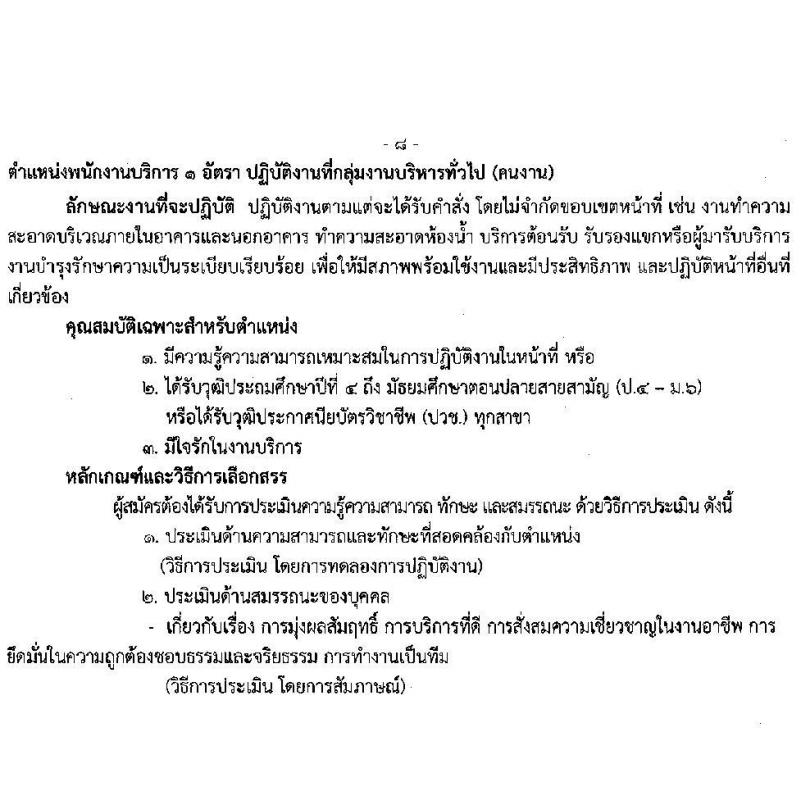 สถาบันมะเร็งแห่งชาติ กรมการแพทย์ รับสมัครบุคคลเพื่อเลือกสรรเป็นพนักงานกระทรวงสาธารณสุขทั่วไป จำนวน 8 ตำแหน่ง 9 อัตรา (วุฒิ ม.3 ม.6 ปวช.) รับสมัครสอบตั้งแต่วันที่ 23 ธ.ค. 64 – 7 ม.ค. 65