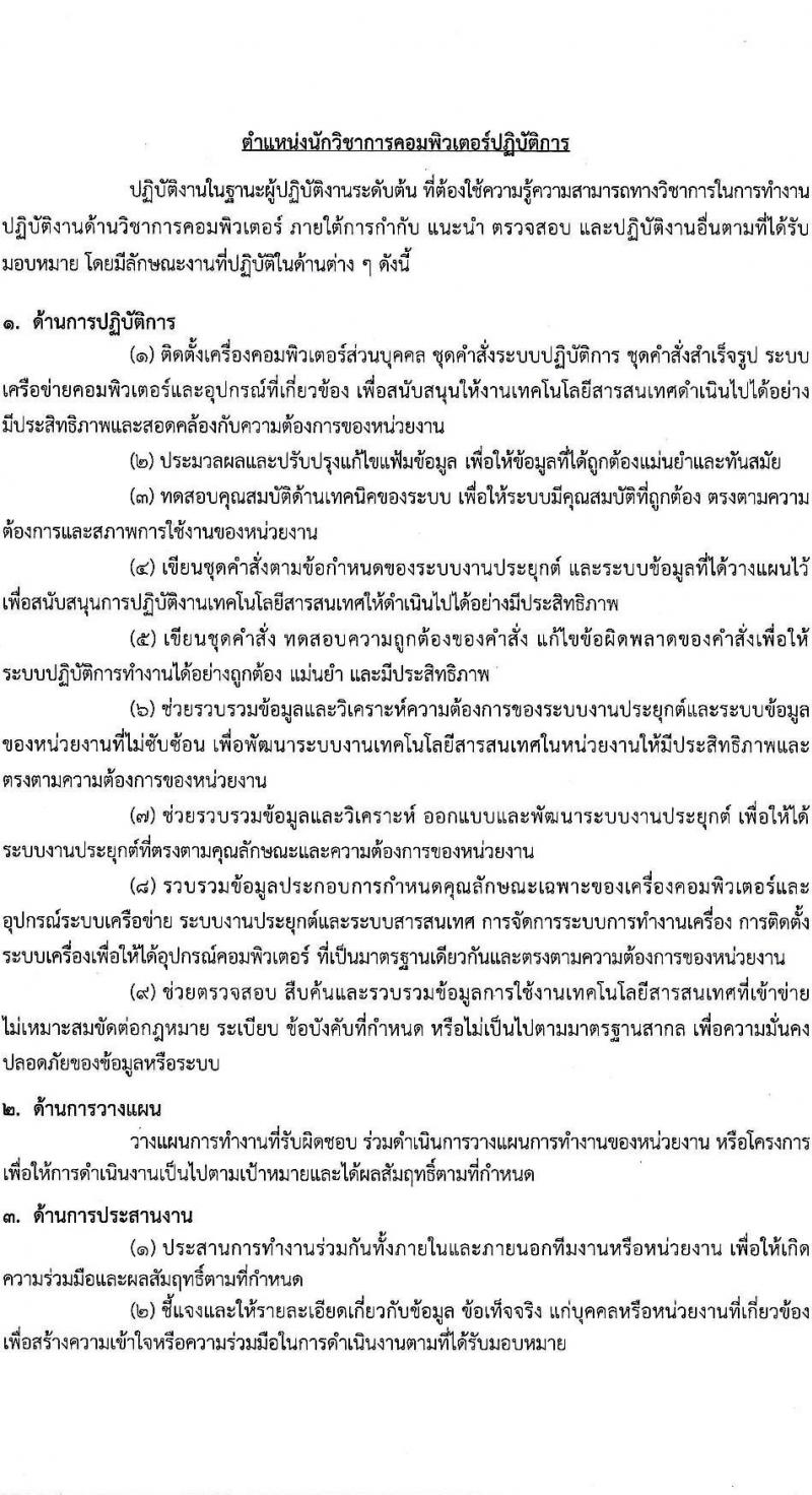 สำนักงานการตรวจเงินแผ่นดิน รับสมัครสอบแข่งขันเพื่อบรรจุและแต่งตั้งบุคคลเข้ารับราชการ จำนวน 4 ตำแหน่ง ครั้งแรก 35 อัตรา (วุฒิ ปวช. ป.ตรี) รับสมัครสอบทางอินเทอร์เน็ต ตั้งแต่วันที่ 17 มี.ค. – 8 เม.ย. 2565
