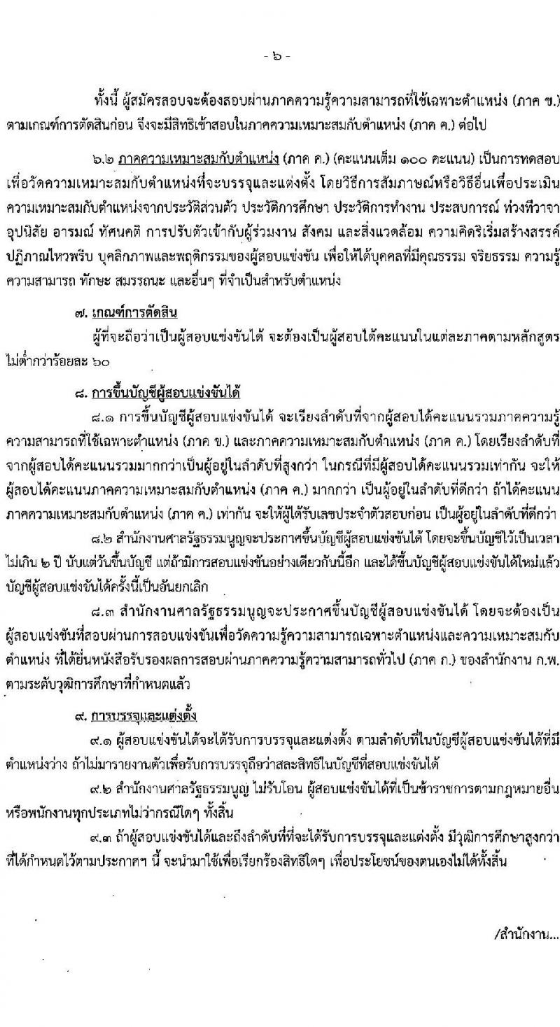 สำนักงานศาลรัฐธรรมนูญ รับสมัครสอบแข่งขันเพื่อบรรจุและแต่งตั้งบุคคลเข้ารับราชการ ตำแหน่ง นักวิชาการคอมพิวเตอร์ปฏิบัติการ ครั้งแรก 2 อัตรา (วุฒิ ป.ตรี) รับสมัครสอบทางอินเทอร์เน็ต ตั้งแต่วันที่ 1-29 เม.ย. 2565