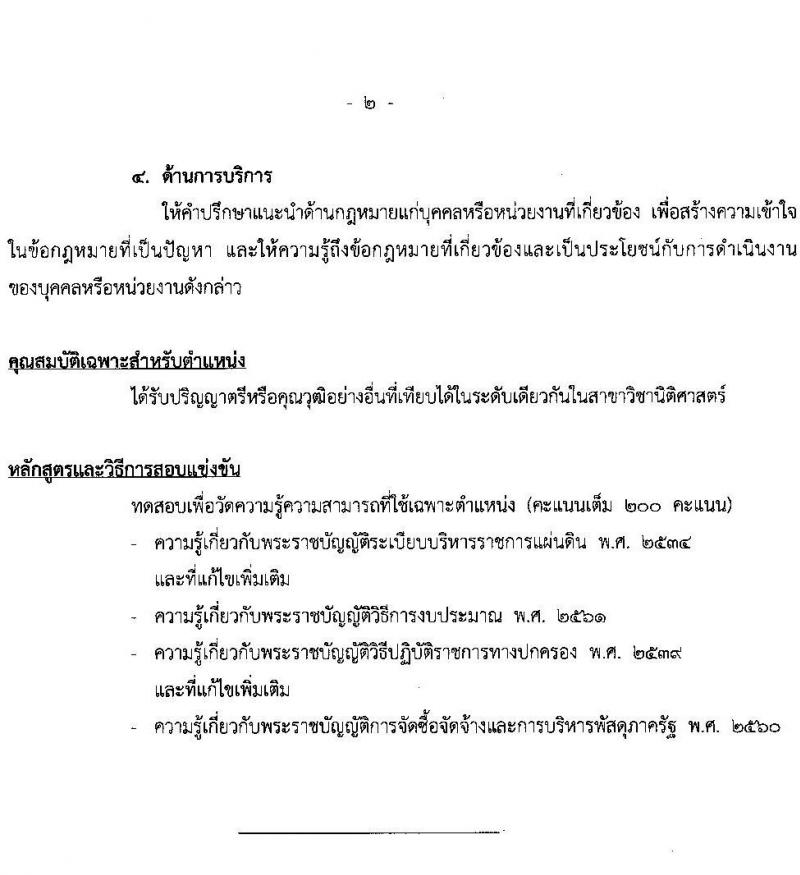 สำนักงบประมาณ รับสมัครสอบแข่งขันเพื่อบรรจุและแต่งตั้งบุคคลเข้ารับราชการ จำนวน 5 ตำแหน่ง ครั้งแรก 30 อัตรา (วุฒิ ป.ตรี) รับสมัครสอบทางอินเทอร์เน็ต ตั้งแต่วันที่ 15 มิ.ย. – 5 ก.ค. 2565