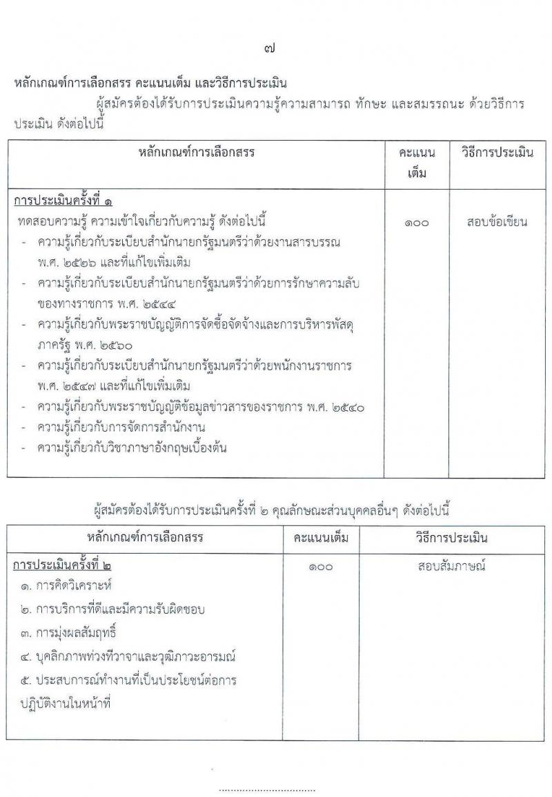 กรมวิทยาศาสตร์บริการ รับสมัครบุคคลเพื่อเลือกสรรเป็นพนักงานราชการทั่วไป ตำแหน่ง เจ้าพนักงานธุรการ จำนวน 2 อัตรา (วุฒิ ปวส.) รับสมัครสอบทางอินเทอร์เน็ต ตั้งแต่วันที่ 17-26 มิ.ย. 2565