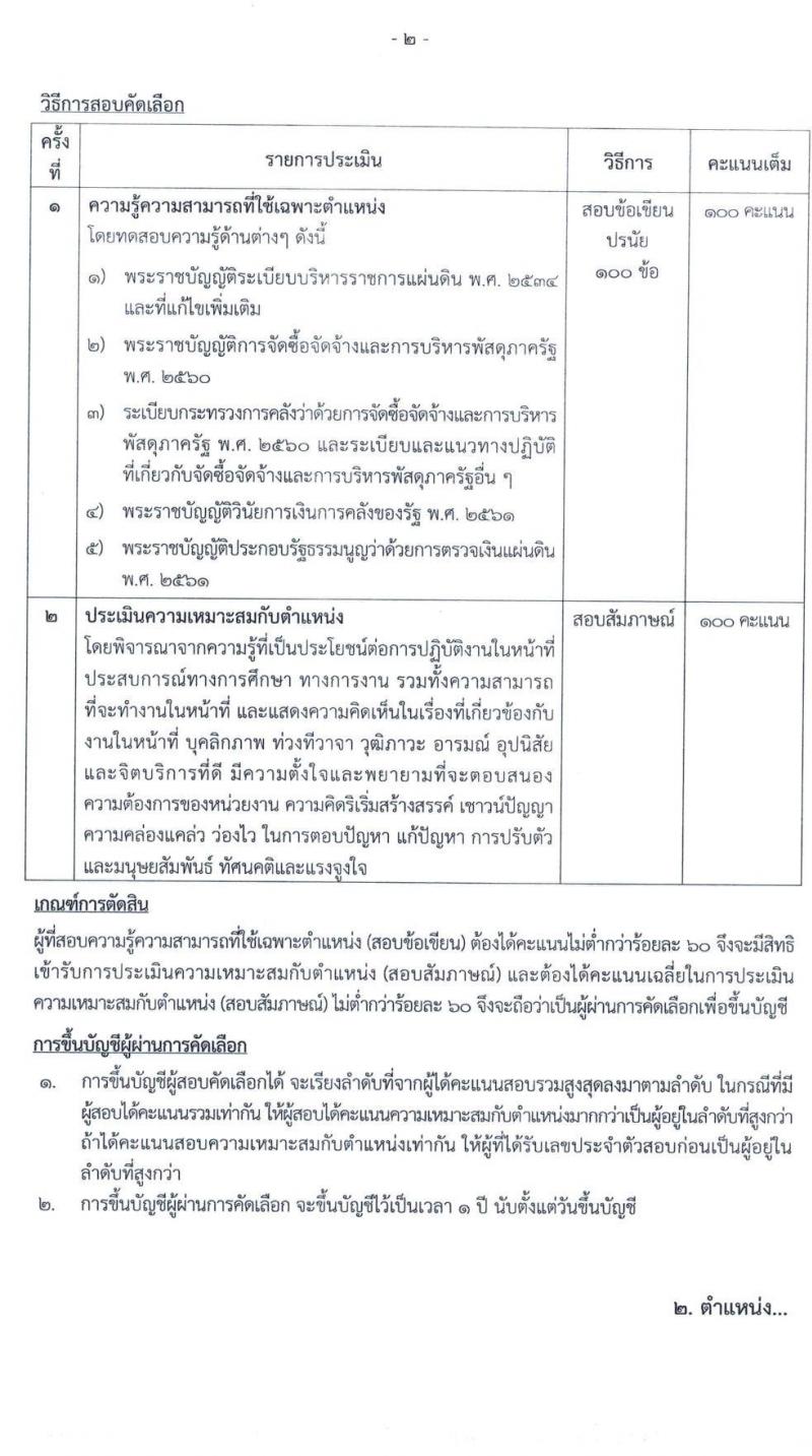 สำนักงานปลัดกระทรวงยุติธรรม รับสมัครบุคคลเพื่อจัดจ้างเป็นลูกจ้างชั่วคราว จำนวน 2 ตำแหน่ง 5 อัตรา (วุฒิ ป.ตรี) รับสมัครสอบทางไปรษณีย์ ตั้งแต่วันที่ 13-17 มิ.ย. 2565