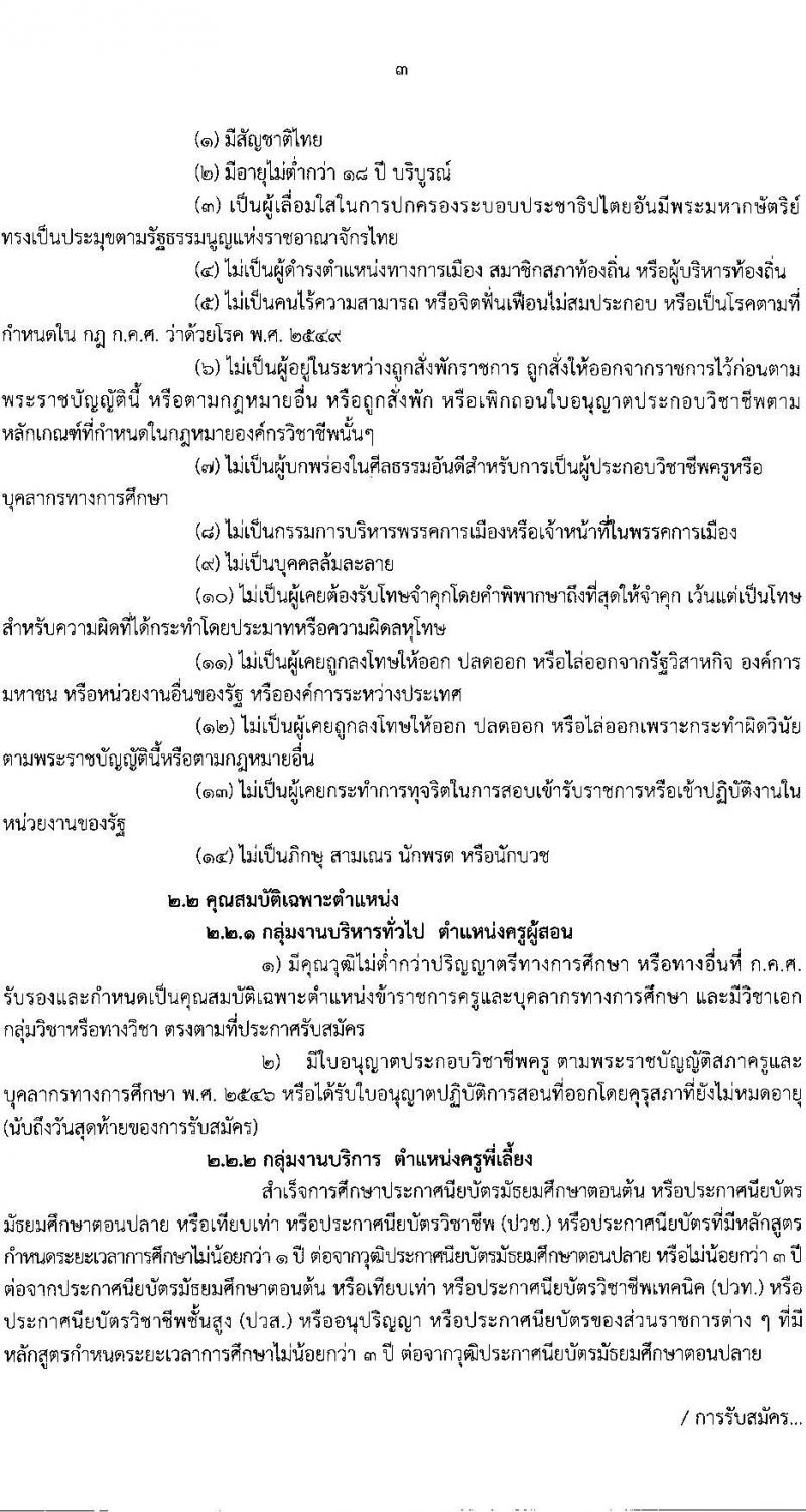 สพป.เชียงใหม่ เขต 4 รับสมัครบุคคลเพื่อเลือกสรรเป็นพนักงานราชการ จำนวน 4 ตำแหน่ง 9 อัตรา (วุฒิ ปวส. อนุปริญญา ป.ตรี) รับสมัครสอบตั้งแต่วันที่ 1-5 ส.ค. 2565