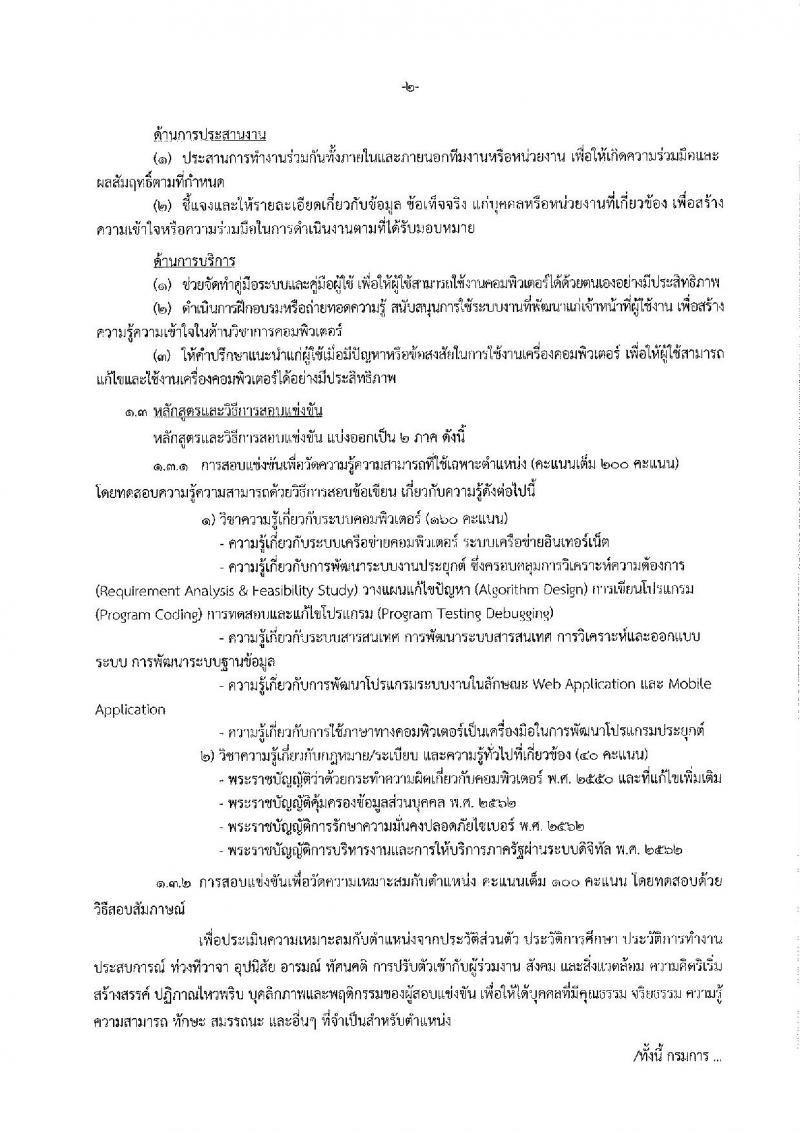 กรมการขนส่งทางบก รับสมัครสอบแข่งขันเพื่อบรรจุและแต่งตั้งบุคคลเข้ารับราชการ จำนวน 4 ตำแหน่ง 9 อัตรา (วุฒิ ปวช. ปวส. ป.ตรี) รับสมัครสอบทางอินเทอร์เน็ต ตั้งแต่วันที่ 16 ส.ค. – 5 ก.ย. 2565