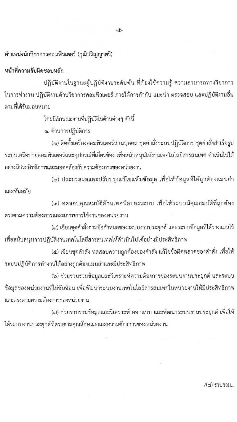 สำนักงานคณะกรรมการนโยบายรัฐวิสาหกิจ รับสมัครคัดเลือกบุคคลเพื่อเป็นลูกจ้างชั่วคราวรายเดือน จำนวน 5 ตำแหน่ง 6 อัตรา (วุฒิ ม.ปลาย ป.ตรี) รับสมัครสอบตั้งแต่วันที่ 7-13 ก.ย. 2565