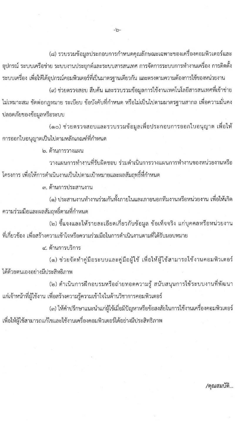 สำนักงานคณะกรรมการนโยบายรัฐวิสาหกิจ รับสมัครคัดเลือกบุคคลเพื่อเป็นลูกจ้างชั่วคราวรายเดือน จำนวน 5 ตำแหน่ง 6 อัตรา (วุฒิ ม.ปลาย ป.ตรี) รับสมัครสอบตั้งแต่วันที่ 7-13 ก.ย. 2565