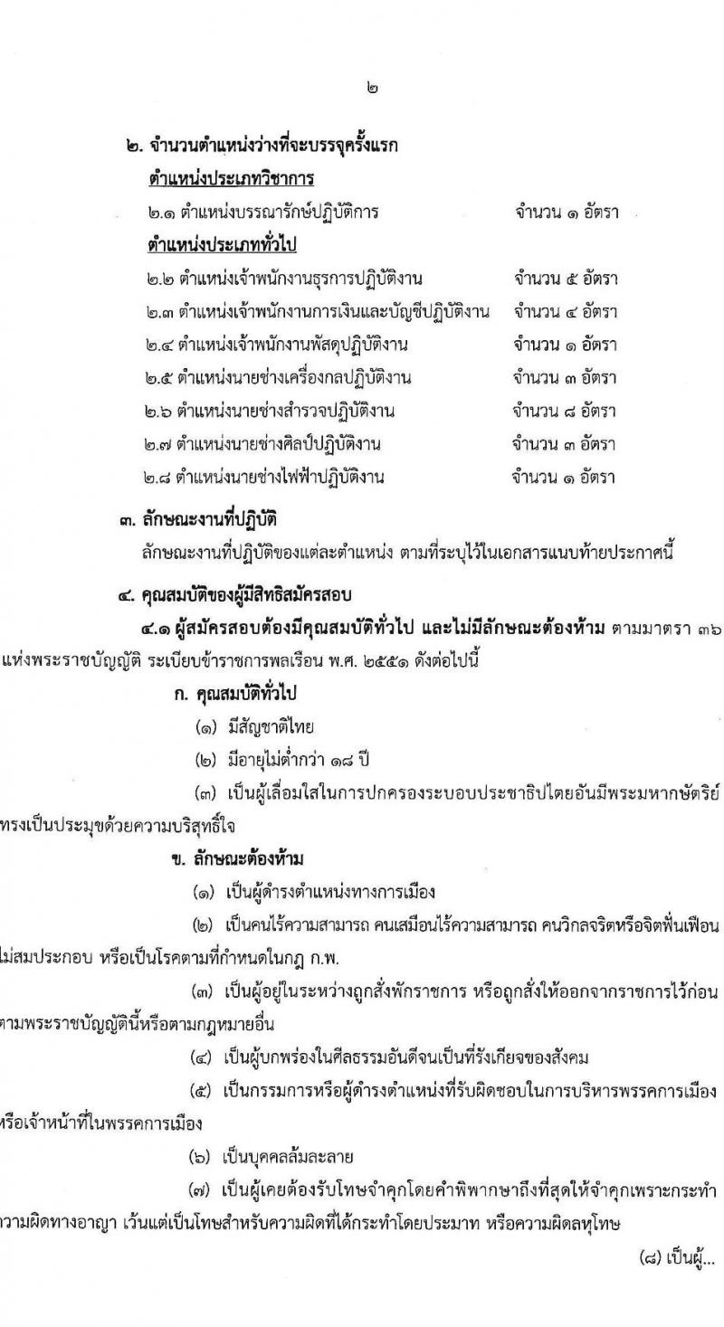 กรมทรัพยากรธรณี รับสมัครสอบแข่งขันเพื่อบรรจุและแต่งตั้งบุคคลเข้ารับราชการ จำนวน 9 ตำแหน่ง ครั้งแรก 27 อัตรา (วุฒิ ปวส. หรือเทียบเท่า ป.ตรี) รับสมัครสอบทางอินเทอร์เน็ต ตั้งแต่วันที่ 3-26 ต.ค. 2565