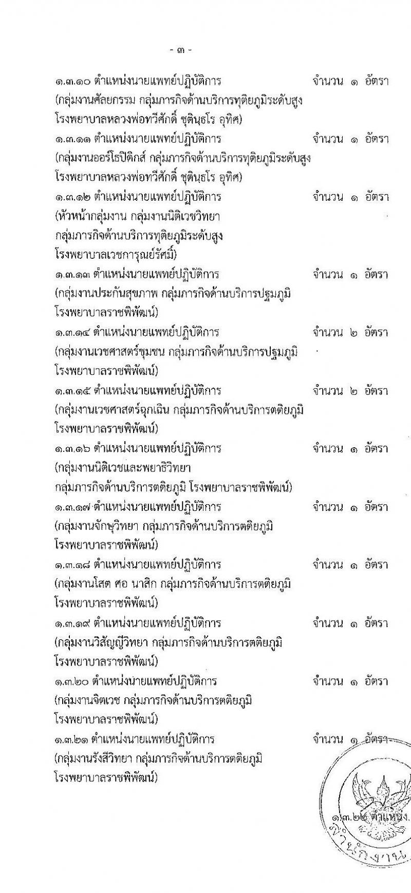 สำนักงานคณะกรรมการข้าราชการกรุงเทพมหานคร รับสมัครคัดเลือกเพื่อบรรจุและแต่งตั้งบุคคลเข้ารับราชการ สังกัดสำนักการแพทย์ จำนวน 17 ตำแหน่ง 81 อัตรา (วุฒิ ประกาศนียบัตรทางการแพทย์พยาบาล ป.ตรี ทางการแพทย์พยาบาล) รับสมัครสอบตั้งแต่วันที่ 25 ต.ค. – 7 พ.ย. 2565