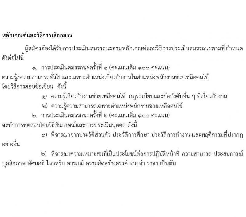 โรงพยาบาลศรีธัญญา รับสมัครบุคคลเพื่อเลือกสรรรเป็นพนักงานกระทรวงสาธารณสุขทั่วไป จำนวน 5 ตำแหน่ง 19 อัตรา (วุฒิ ม.ต้น ม.ปลาย ปวส. ป.ตรี) รับสมัครตั้งแต่วันที่ 11 พ.ย. – 9 ธ.ค. 2565