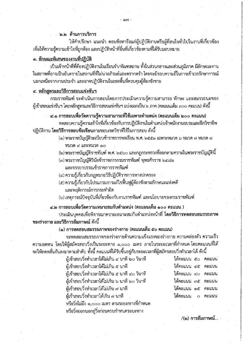 กรมราชทัณฑ์ รับสมัครสอบแข่งขันเพื่อบรรจุและแต่งตั้งบุคคลเข้ารับราชการ จำนวน 4 ตำแหน่ง ครั้งแรก 452 อัตรา (วุฒิ ปวท. ปวส. อนุปริญญา ป.ตรี) รับสมัครสอบทางอินเทอร์เน็ต ตั้งแต่วันที่ 30 ม.ค. – 21 ก.พ. 2566