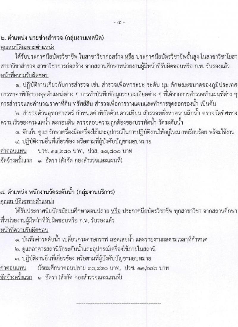 กรมเจ้าท่า รับสมัครบุคคลเพื่อเลือกสรรเป็นพนักงานราชการทั่วไป (ส่วนกลาง) จำนวน 7 ตำแหน่ง 8 อัตรา (วุฒิ ม.ปลาย ปวช. ปวส. ป.ตรี) รับสมัครสอบทางอินเทอร์เน็ต ตั้งแต่วันที่ 1-16 ก.พ. 2566