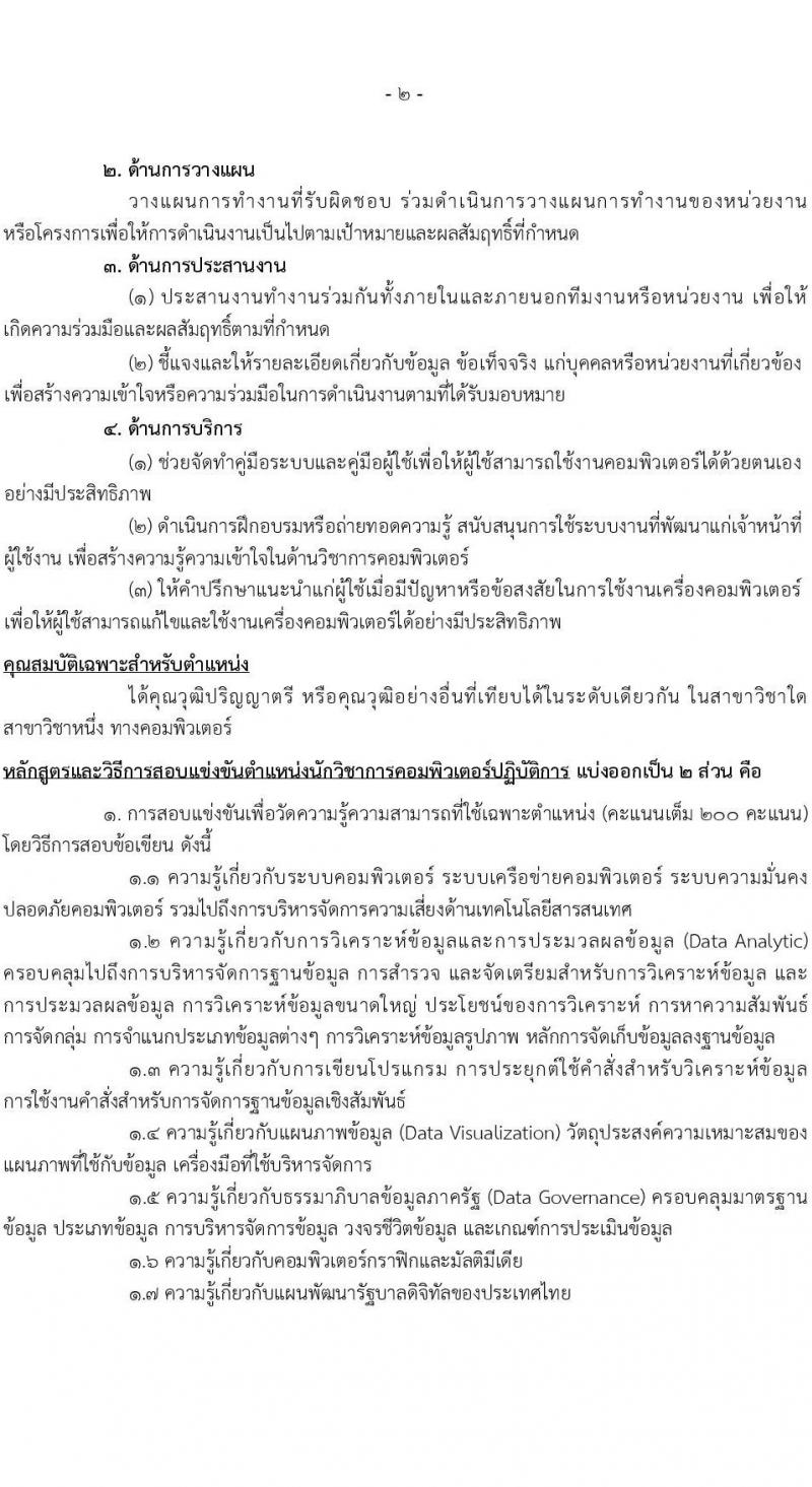 สำนักงานปลัดกระทรวงยุติธรรม รับสมัครสอบแข่งขันเพื่อบรรจุและแต่งตั้งบุคคลเข้ารับราชการ จำนวน 4 ตำแหน่ง ครั้งแรก 11 อัตรา (วุฒิ ปวท. ปวส.หรือเทียบเท่า ป.ตรี) รับสมัครสอบทางอินเทอร์เน็ต ตั้งแต่วันที่ 13 ก.พ. – 3 มี.ค. 2566