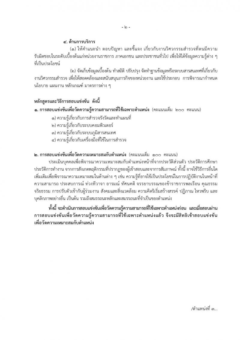 สำนักงานการปฏิรูปที่ดินเพื่อเกษตรกรรม รับสมัครสอบแข่งขันเพื่อบรรจุและแต่งตั้งบุคคลเข้ารับราชการ จำนวน 14 ตำแหน่ง ครั้งแรก 127 อัตรา (วุฒิ ปวช. ปวส. ป.ตรี) รับสมัครสอบทางอินเทอร์เน็ต ตั้งแต่วันที่ 13 ก.พ. – 12 มี.ค. 2566