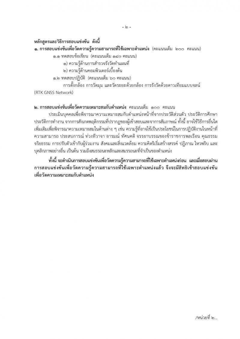 สำนักงานการปฏิรูปที่ดินเพื่อเกษตรกรรม รับสมัครสอบแข่งขันเพื่อบรรจุและแต่งตั้งบุคคลเข้ารับราชการ จำนวน 14 ตำแหน่ง ครั้งแรก 127 อัตรา (วุฒิ ปวช. ปวส. ป.ตรี) รับสมัครสอบทางอินเทอร์เน็ต ตั้งแต่วันที่ 13 ก.พ. – 12 มี.ค. 2566
