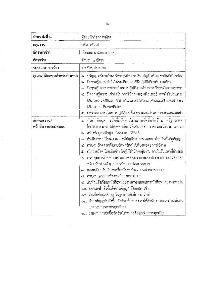 สำนักงานเลขาธิการสภาผู้แทนราษฎร รับสมัครบุคคลเพื่อเลือกสรรเป็นพนักงานราชการรัฐสภาทั่วไป จำนวน 8 ตำแหน่ง ครั้งแรก 14 อัตรา (วุฒิ ปวส.หรือเทียบเท่า ป.ตรี ป.โท) รับสมัครสอบทางอินเทอร์เน็ตตั้งแต่วันที่ 20 มี.ค. – 7 เม.ย. 2566
