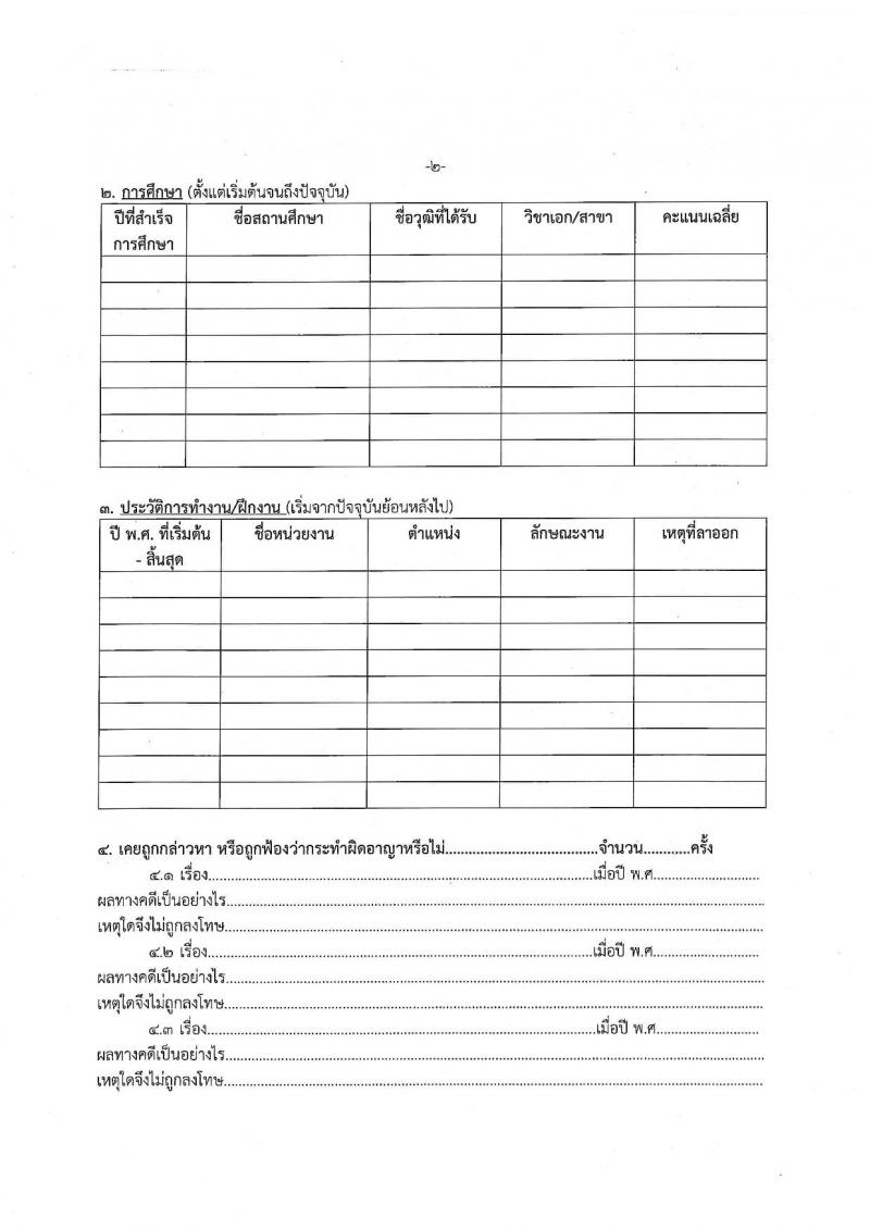 กรมคุมประพฤติ รับสมัครบุคคลเข้าทำงานเป็นลูกจ้างชั่วคราว จำนวน 2 ตำแหน่ง ครั้งแรก 8 อัตรา (วุฒิ ปวช. ปวส. ป.ตรี) รับสมัครสอบตั้งแต่วันที่ 27 มี.ค. – 20 เม.ย. 2566