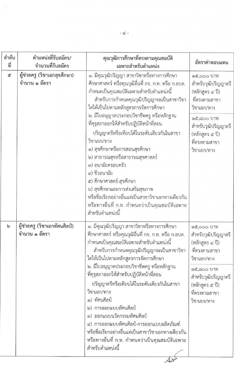 องค์การบริหารส่วนจังหวัดปทุมธานี รับสมัครสรรหาและเลือกสรรบุคคลเพื่อจ้าง จำนวน 11 ตำแหน่ง 62 อัตรา (บางตำแหน่งไม่ต้องใช้วุฒิ, วุฒิ ม.ต้น ม.ปลาย ปวช. ปวส. ป.ตรี) รับสมัครสอบตั้งแต่วันที่ 24 เม.ย. – 2 พ.ค. 2566