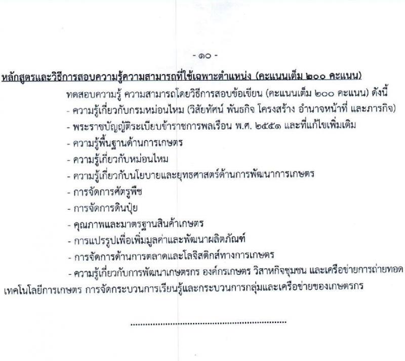 กรมหม่อนไหม รับสมัครสอบแข่งขันเพื่อบรรจุและแต่งตั้งบุคคลเข้ารับราชการ จำนวน 7 ตำแหน่ง ครั้งแรก 17 อัตรา (วุฒิ ปวส.หรือเทียบเท่า ป.ตรี) รับสมัครสอบทางอินเทอร์เน็ตตั้งแต่วันที่ 3-28 พ.ค. 2566