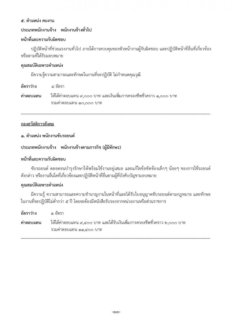 เทศบาลเมืองใหม่บางบัวทอง รับสมัครบุคคลเพื่อสรรหาและเลือกสรรเป็นพนักงานจ้าง จำนวน 15 ตำแหน่ง 32 อัตรา (บางตำแหน่งไม่กำหนดวุฒิ วุฒิ ม.ต้น ม.ปลาย ปวช. ปวส. ป.ตรี) รับสมัครสอบตั้งแต่วันที่ 15-26 พ.ค. 2566