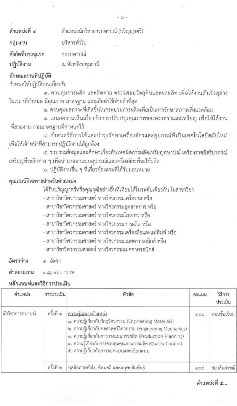 กรมธนารักษ์ รับสมัครบุคคลเพื่อสรรหาและเลือกสรรเป็นพนักงานราชการทั่วไป จำนวน 7 ตำแหน่ง ครั้งแรก 8 อัตรา (วุฒิ ปวช. ปวส. ป.ตรี) รับสมัครสอบทางอินเทอร์เน็ตตั้งแต่วันที่ 15-21 มิ.ย. 2566