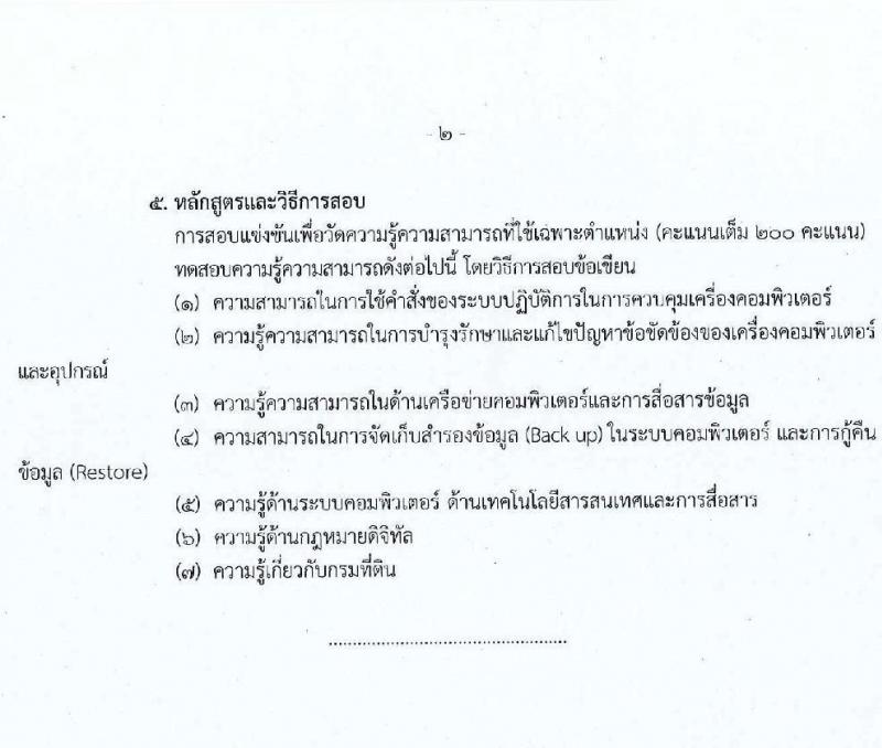 กรมที่ดิน รับสมัครสอบแข่งขันเพื่อบรรจุและแต่งตั้งบุคคลเข้ารับราชการ จำนวน 4 ตำแหน่ง ครั้งแรก 20  อัตรา (วุฒิ ปวส.หรือเทียบเท่า ป.ตรี) รับสมัครสอบทางอินเทอร์เน็ตตั้งแต่วันที่ 26 มิ.ย. – 18 ก.ค. 2566