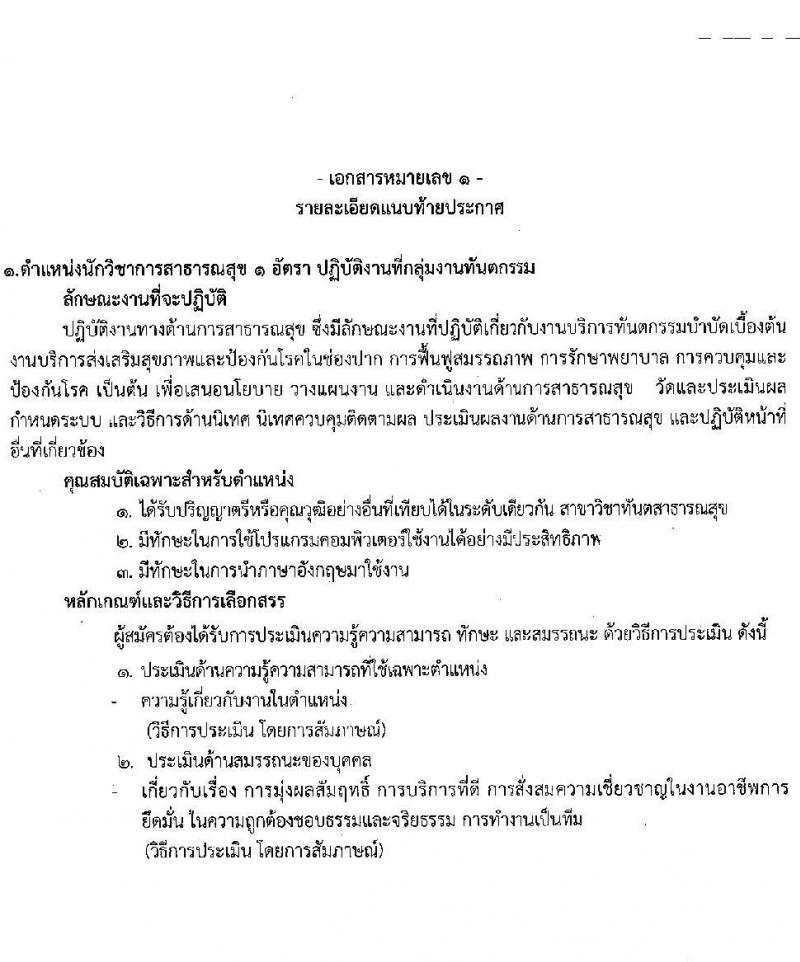 สถาบันมะเร็งแห่งชาติ รับสมัครบุคคลเพื่อเลือกสรรเป็นพนักงานกระทรวงสาธารณสุขทั่วไป จำนวน 10 ตำแหน่ง ครั้งแรก 16 อัตรา (วุฒิ ม.3 ม.6 ปวช. ปวส. ป.ตรี) รับสมัครสอบด้วยตนเองและทางไปรษีย์ตั้งแต่วันที่ 19-26 มิ.ย. 2566