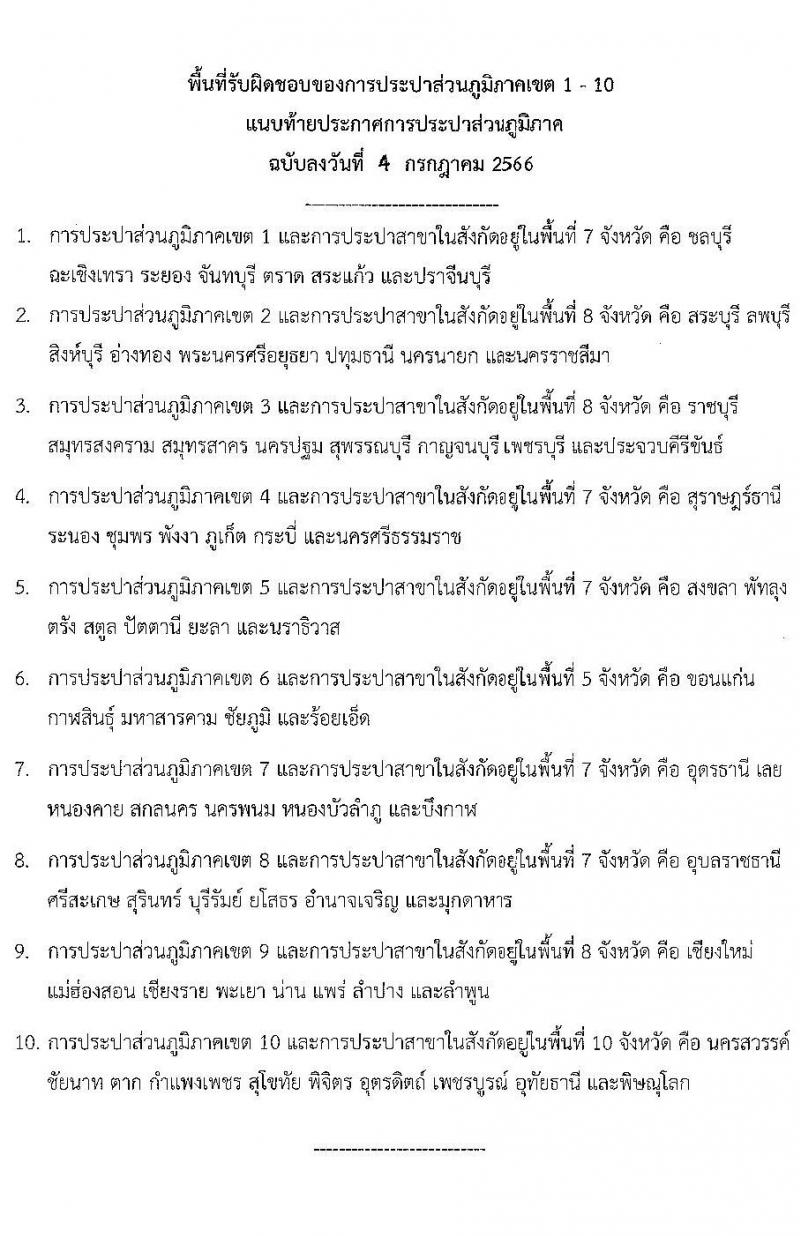 การประปาส่วนภูมิภาค รับสมัครบุคคลเข้ารับการคัดเลือกเพื่อบรรจุและแต่งตั้งเป็นพนักงาน จำนวนครั้งแรก 77 อัตรา(วุฒิ ปวส. ป.ตรี) รับสมัครสอบทางอินเทอร์เน็ตตั้งแต่วันที่ 12-22 ก.ค. 2566
