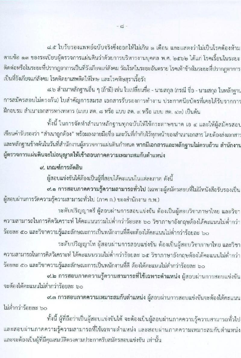สำนักงานผู้ตรวจการแผ่นดิน รับสมัครสอบแข่งขันเพื่อบรรจุและแต่งตั้งบุคคลเข้ารับราชการ จำนวน 5 ตำแหน่ง ครั้งแรก 18 อัตรา (วุฒิ ป.ตรี ป.โท) รับสมัครสอบทางอินเทอร์เน็ตตั้งแต่วันที่ 17 ก.ค. – 9 ส.ค. 2566