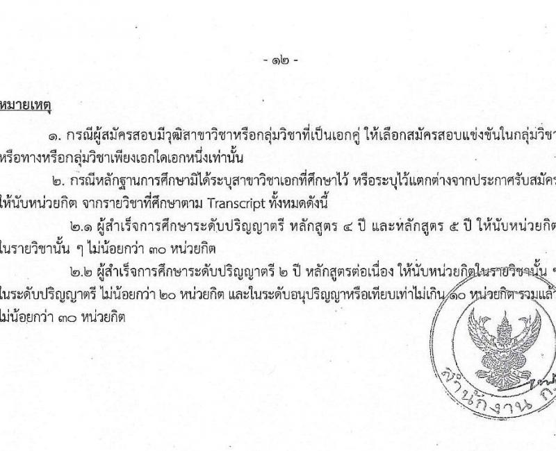 สำนักงานคณะกรรมการข้าราชการกรุงเทพมหานคร รับสมัครสอบแข่งขันเพื่อบรรจุและแต่งตั้งบุคคลเข้ารับราชการเป็นข้าราชการครูและบุคลากรทางการศึกษา ตำแหน่งครูผู้ช่วย ครั้งที่ 1/2566 จำนวน 6 สาขาวิชา 165 อัตรา (วุฒิ ป.ตรี) รับสมัครสอบทางอินเทอร์เน็ตตั้งแต่วันที่ 22-29 ส.ค. 2566