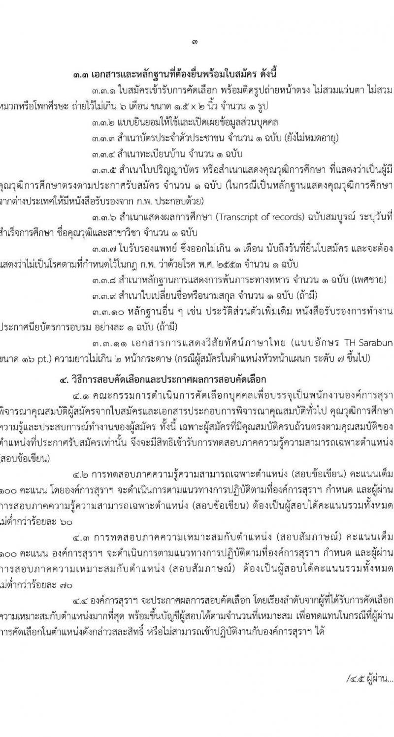 องค์การสุรา กรมสรรพสามิต รับสมัครสอบคัดเลือกเพื่อบรรจุและแต่งตั้งบุคคลเป็นพนักงานองค์การสุรา จำนวน 7 ตำแหน่ง 9 อัตรา (วุฒิ ปวส. ป.ตรี) รับสมัครสอบทางอีเมลตั้งแต่วันที่ 21-31 ส.ค. 2566
