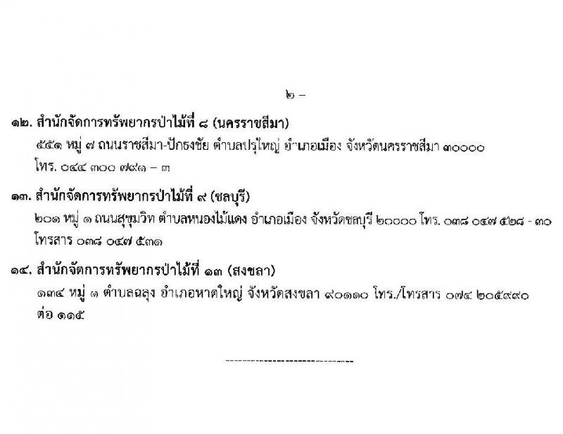 กรมป่าไม้ รับสมัครบุคคลเพื่อเลือกสรรเป็นพนักงานราชการ จำนวน 21 ตำแหน่ง ครั้งแรก 61 อัตรา (วุฒิ ม.6 ปวช. ปวส. ป.ตรี) รับสมัครสอ[ทางอินเทอร์เน็ตตั้งแต่วันที่ 7-15 ก.ย. 2566