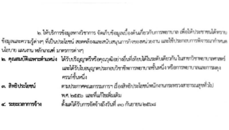 สถาบันจิตเวชศาสตร์สมเด็จเจ้าพระยา รับสมัครบุคคลเพื่อเลือกสรรเป็นพนักงานกระทรวงสาธารณสุขทั่วไป จำนวน 10 ตำแหน่ง ครั้งแรก 34 อัตรา (วุฒิ ม.ต้น ม.ปลาย ปวช. ปวส.) รับสมัครสอบด้วยตนเองหรือทางอีเมลตั้งแต่วันที่ 14-22 ก.ย. 2566