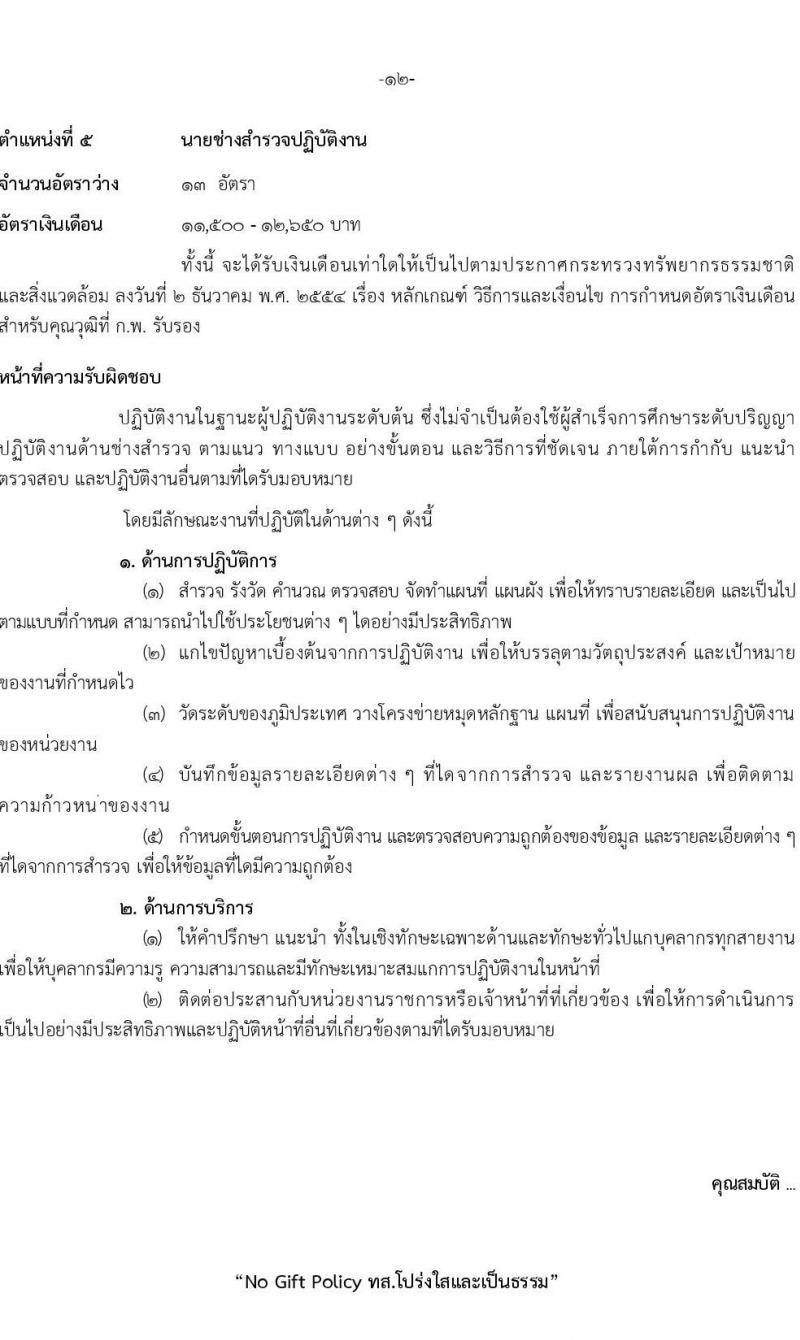 กรมป่าไม้ รับสมัครสอบแข่งขันเพื่อบรรจุบุคคลเข้ารับราชการ จำนวน 5 ตำแหนง ครั้งแรก 69 อัตรา (วุฒิ ปวส.หรือเทียบเท่า ป.ตรี) รับสมัครสอบทางอินเทอร์เน็ตตั้งแต่วันที่ 18 ก.ย. – 16 ต.ค. 2566