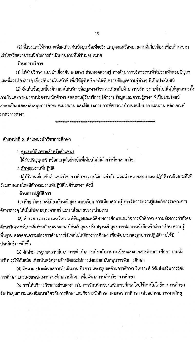 มหาวิทยาลัยสุโขทัยธรรมาธิราช รับสมัครสอบแข่งขันเพื่อจ้างบุคคลเป็นพนักงานมหาวิทยาลัย (สวัสดิการประกันสังคม) จำนวน 15 ตำแหน่ง 45 อัตรา (วุฒิ ป.ตรี) รับสมัครสอบทางอินเทอร์เน็ตตั้งแต่วันที่ 17-31 ต.ค. 2566