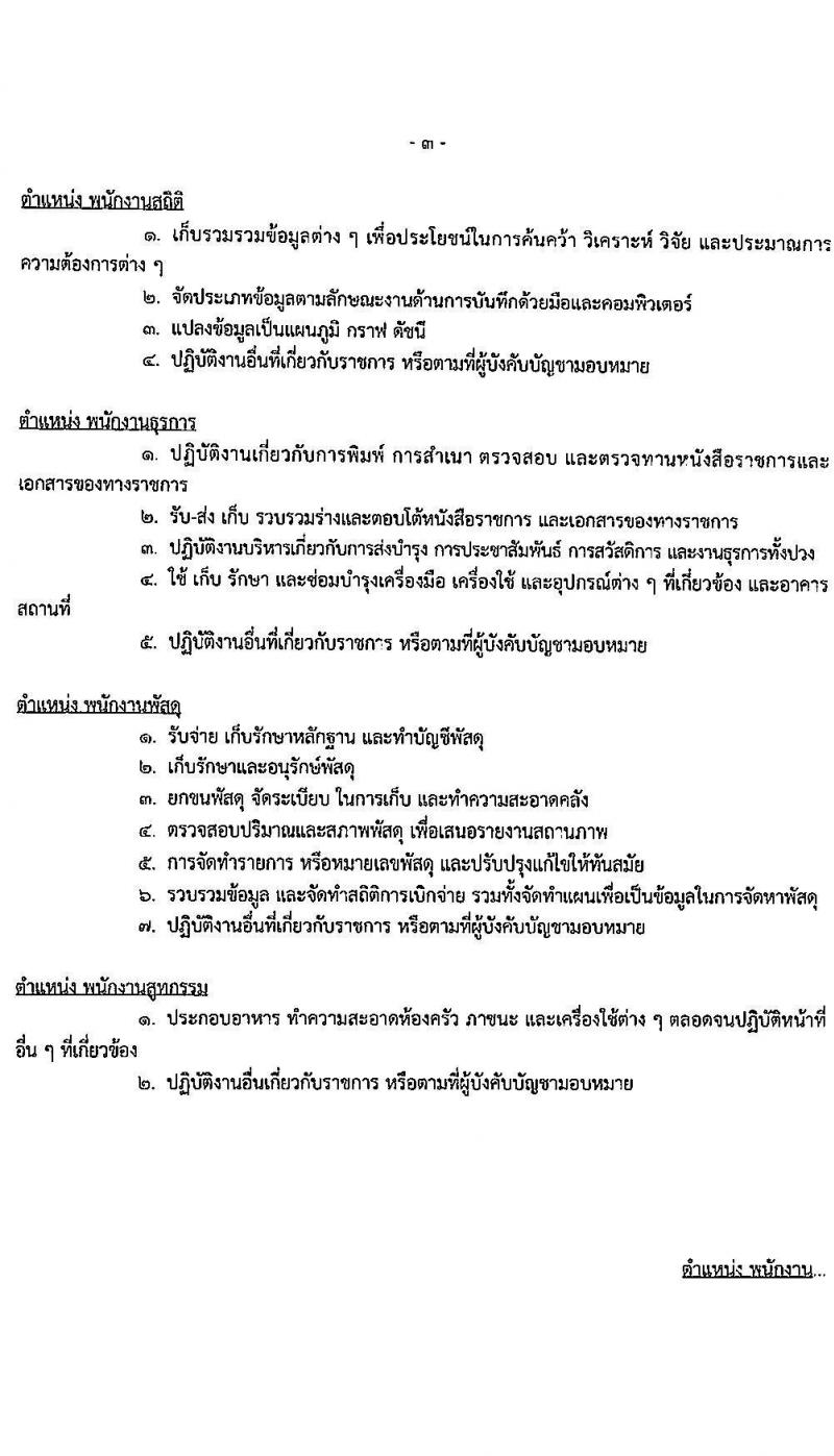 กรมพลาธิการทหารอากาศ รับสมัครบุคคลเพื่อเลือกสรรเป็นพนักงานราชการทั่วไป จำนวน 11 ตำแหน่ง ครั้งแรก 27 อัตรา (วุฒิ ม.ต้น ม.ปลาย ปวช.) รับสมัครสอบตั้งแต่วันที่ 1-15 พ.ย. 2566