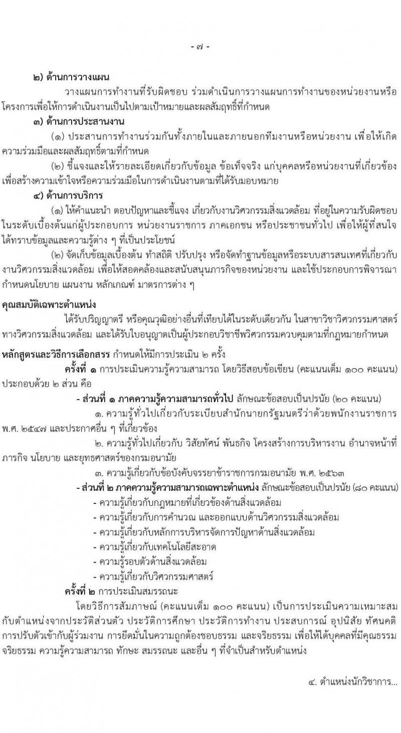 กรมอนามัย รับสมัครบุคคลเพื่อเลือกสรรเป็นพนักงานราชการทั่วไป ประจำปี พ.ศ. 2567 จำนวน 9 ตำแหน่ง ครั้งแรก 10 อัตรา (วุฒิ ปวส. ป.ตรี) รับสมัครสอบทางอินเทอร์เน็ตตั้งแต่วันที่ 6-19 พ.ย. 2566