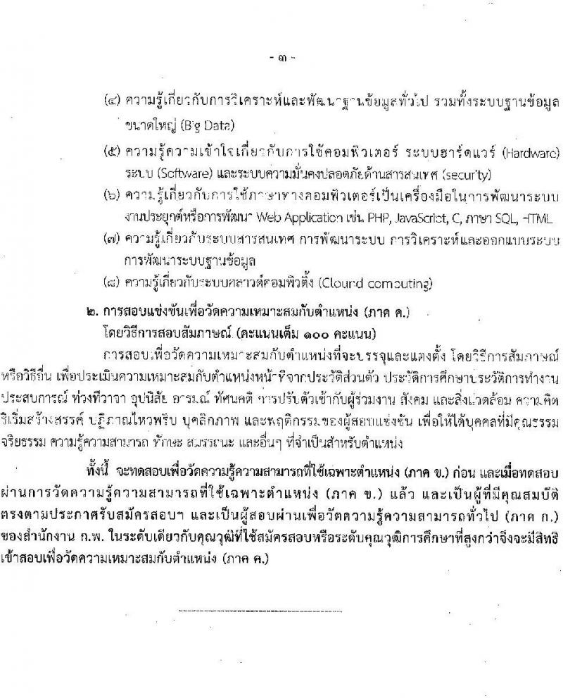 สำนักงานปลัดกระทรวงศึกษาธิการ รับสมัครสอบแข่งขันเพื่อบรรจุและแต่งตั้งบุคคลเข้ารับราชการ จำนวน 3 ตำแหน่ง ครั้งแรก 12 อัตรา (วุฒิ ป.ตรี ป.โท ป.เอก) รับสมัครสอบทางอินเทอร์เน็ตตั้งแต่วันที่ 27 พ.ย. – 20 ธ.ค. 2566