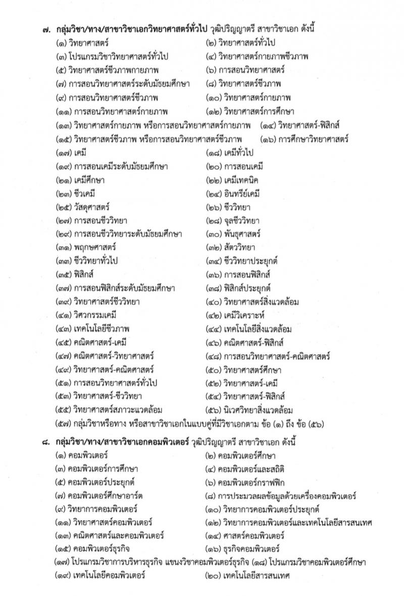 สำนักงานเขตพื้นที่การศึกษาประถมศึกษาเพชรบูรณ์ เขต 1 รับสมัครบุคคลเพื่อสรรหาและเลือกสรรเป็นพนักงานราชการทั่วไป กลุ่มงานบริหารทั่วไป ตำแหน่งครูผู้สอน จำนวน 8 อัตรา (วุฒิ ป.ตรี) รับสมัครสอบตั้งแต่วันที่ 20-24 พ.ย. 2566