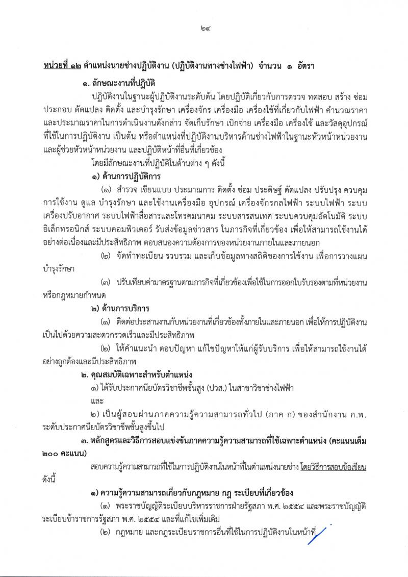 สำนักงานเลขาธิการวุฒิสภา รับสมัครสอบแข่งขันเพื่อบรรจุและแต่งตั้งบุคคลเข้ารับราชการ จำนวน 14 ตำแหน่ง ครั้งแรก 58 อัตรา (วุฒิ ปวส.หรือเทียบเท่า ป.ตรี) รับสมัครสอบทางอินเทอร์เน็ตตั้งแต่วันที่ 24 พ.ย. – 19 ธ.ค. 2566