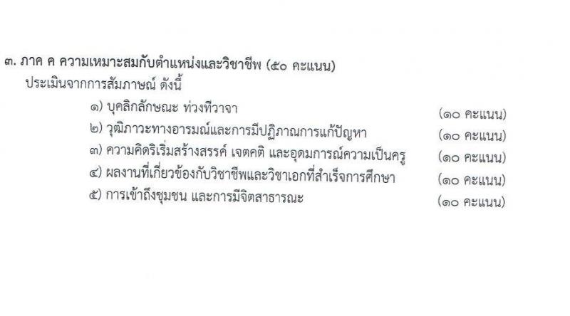 สำนักงานเขตพื้นที่การศึกษาประถมศึกษาฉะเชิงเทรา เขต 2 รับสมัครบุคคลเพื่อสรรหาและเลือกสรรเป็นพนักงานราชการ ตำแหน่งครูผู้สอน จำนวน 5 กลุ่มวิชา 17 อัตรา (วุฒิ ป.ตรี) รับสมัครสอบตั้งแต่วันที่ 20-26 ธ.ค. 2566 หน้าที่ 9