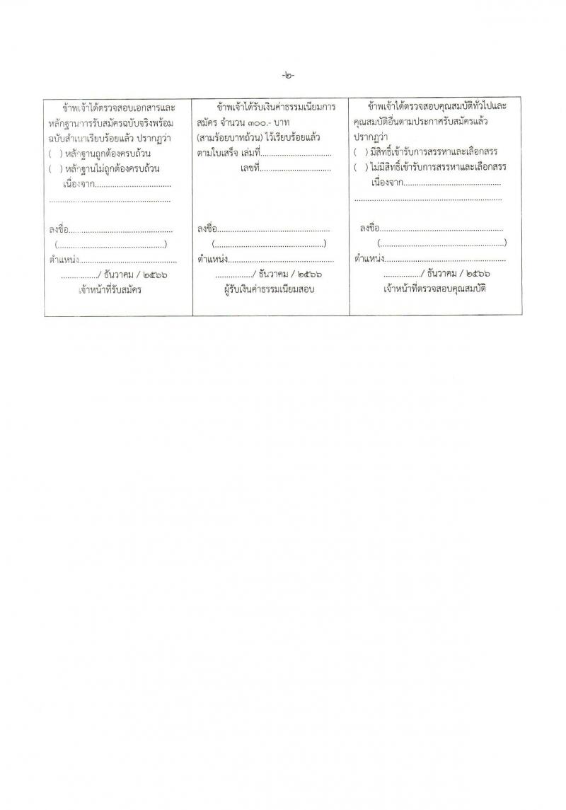สำนักงานเขตพื้นที่การศึกษามัธยมศึกษาสกลนคร รับสมัครบุคคลเพื่อเลือกสรรเป็นพนักงานราชการ 13 อัตรา (ป.ตรี) รับสมัครสอบด้วยตนเอง ตั้งแต่วันที่ 19-25 ธ.ค. 2566 หน้าที่ 13